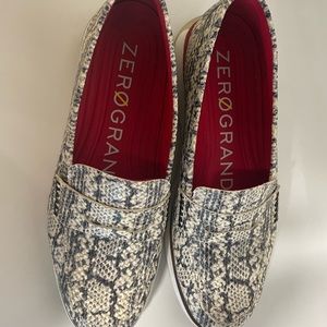 Cole Haan ZEROGRAND snake skin sz11